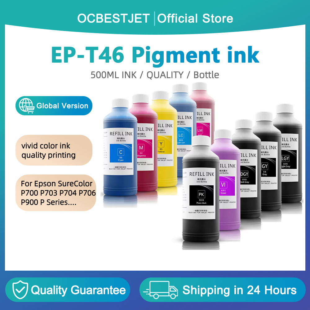 Fountain Pen Bottled Ink - 500 مللي/زجاجة حبر الصباغ مقاوم للماء