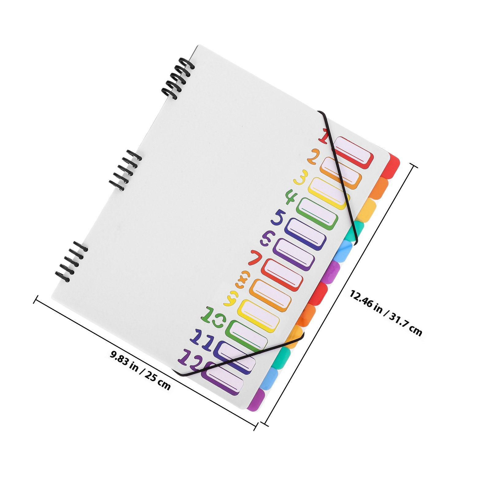 مجلد منظم مستندات A4 مع فواصل  - مراجعة Tab Divider A4 وسعره