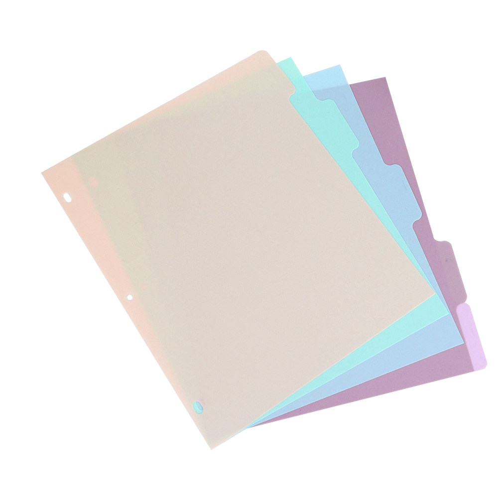 مجموعة واحدة من فواصل الملفات  - مراجعة Tab Divider A4 وسعره