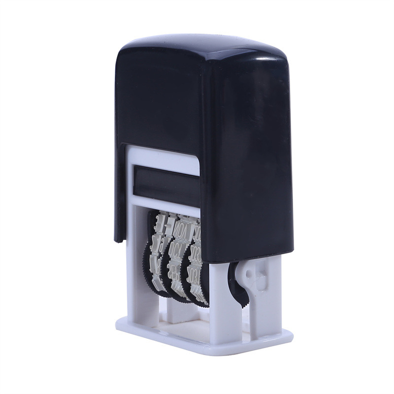 DIY مقبض تاريخ الحساب ختم H-4m - مراجعة Rubber Date Stamp وسعره