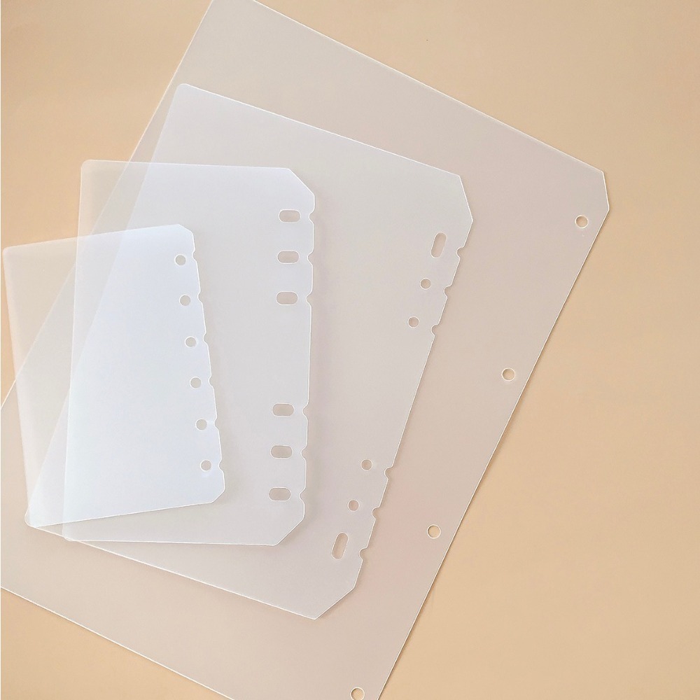 قطعتان من ورق إعادة تعبئة دفتر - مراجعة Tab Divider A4 وسعره