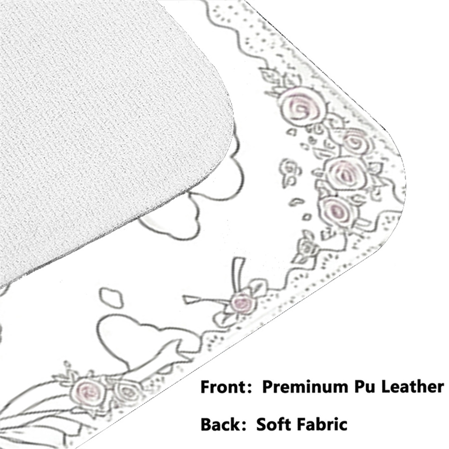 بساط فأرة جلدي، سجادة مكتب بتص - مراجعة Leather Desk Pad وسعره