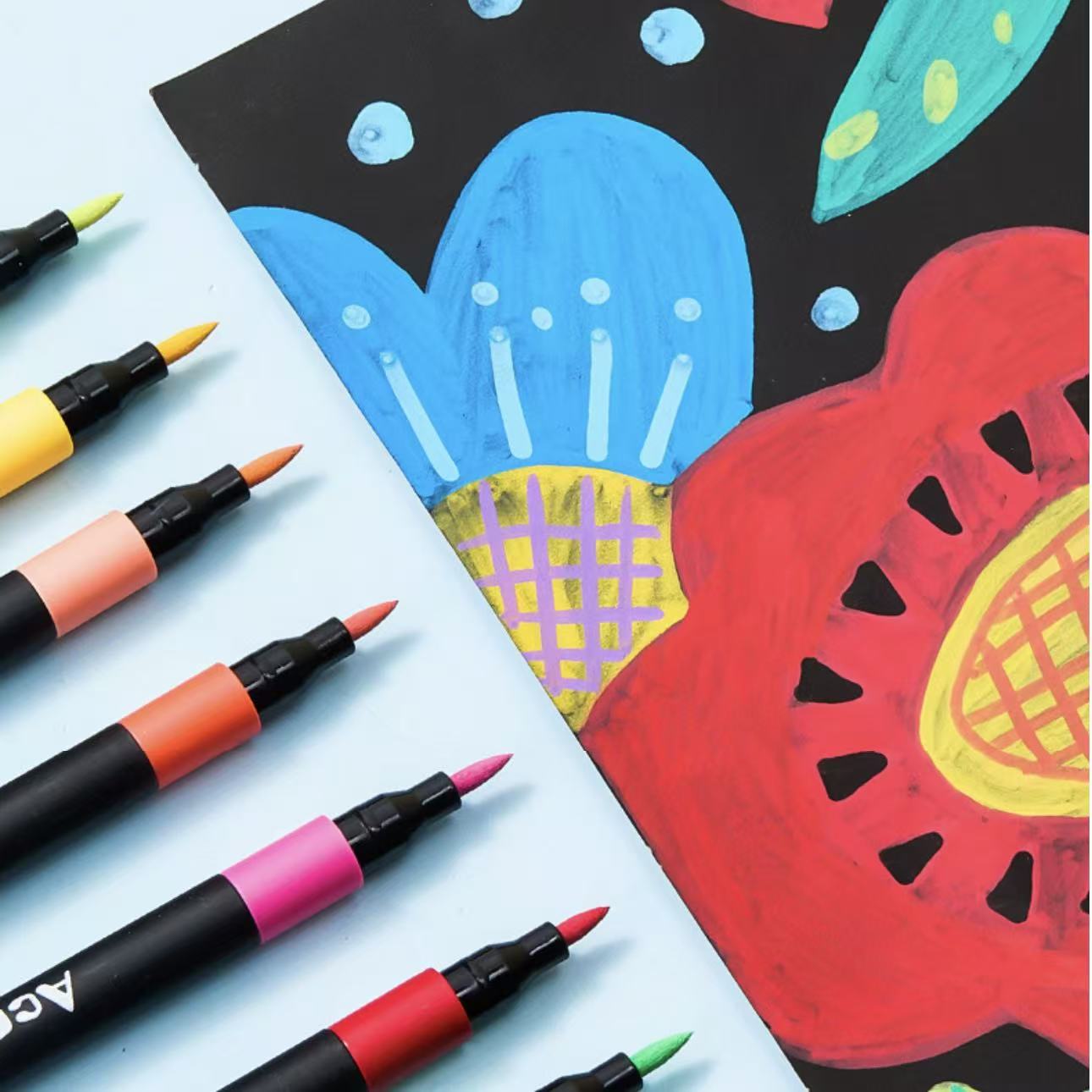 12/24/36 قطعة أقلام ماركر أكري - مراجعة Copic Marker Classic وسعره