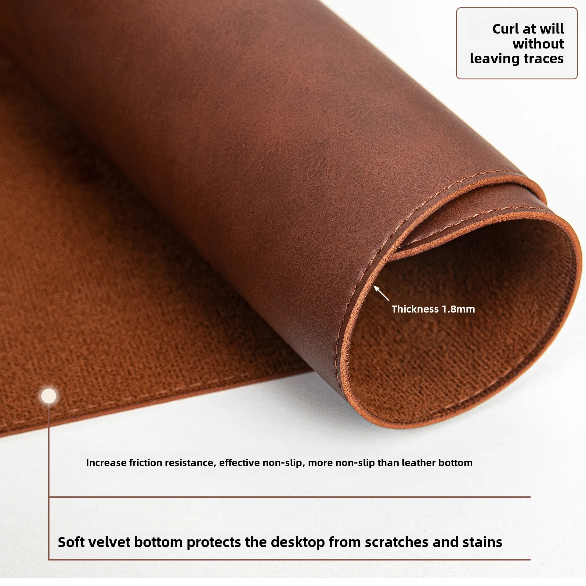 وسادة مكتب مقاومة للماء من الب - مراجعة Leather Desk Pad وسعره
